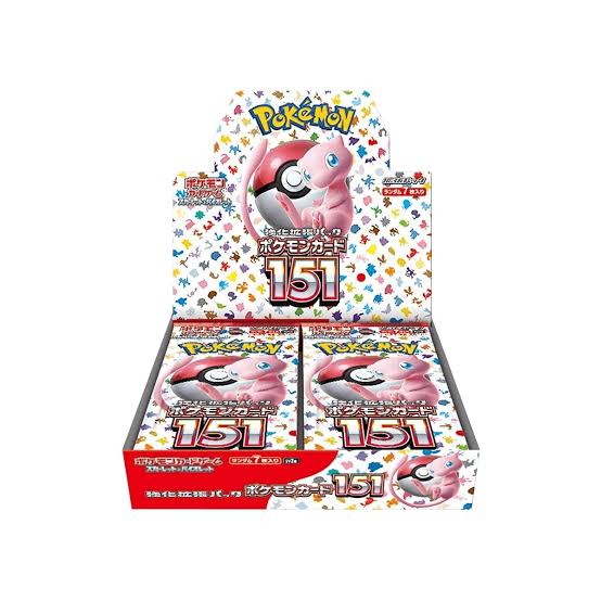 Pokémon TCG: 151 Pokémon SV2a Booster Box (Japanese)