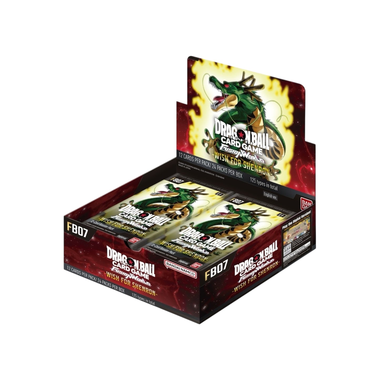 Dragon Ball Super TCG: Wish for Shenron FB-07 Booster Box (English)