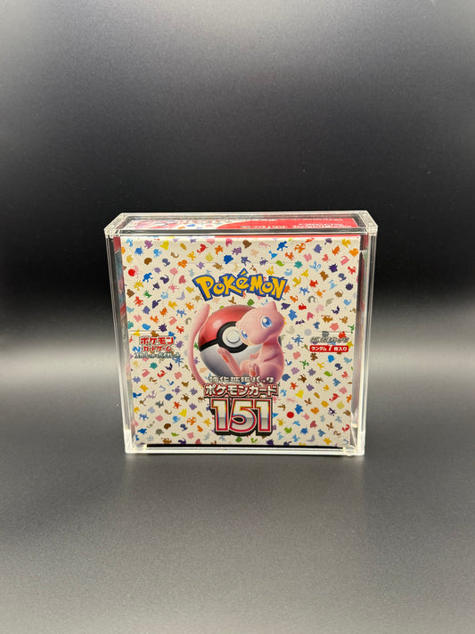Storage: Acrylic Display Case for Japanese Pokémon Booster Box